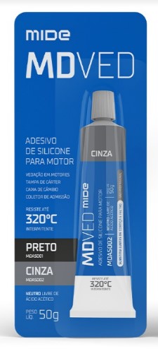 SILICONE ALTA TEMPERATURA CINZA 50G